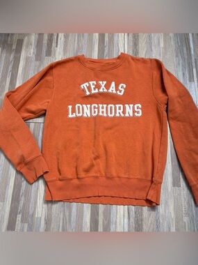 Texas Longhorns Orange Crewneck Sweatshirt Women’s Size Medium